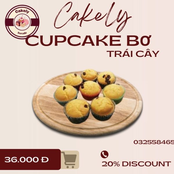 cupcake bơ