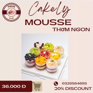 Bánh mousse chanh leo