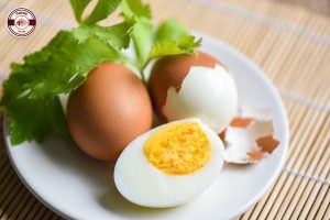 làm kem , trứng chín , tránh gây mùi khó chịu