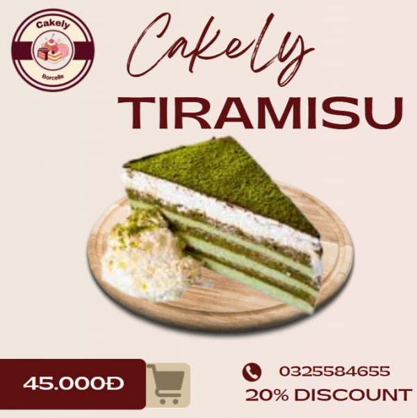 Tiramisu Phiên Bản Xanh – Đậm Đà Vị Nhật, Mê Say Vị Ý - Hình ảnh 2