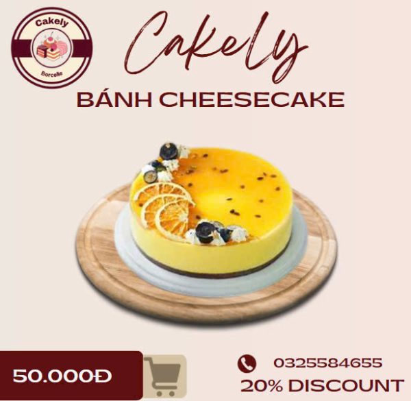 Bánh Cheesecake