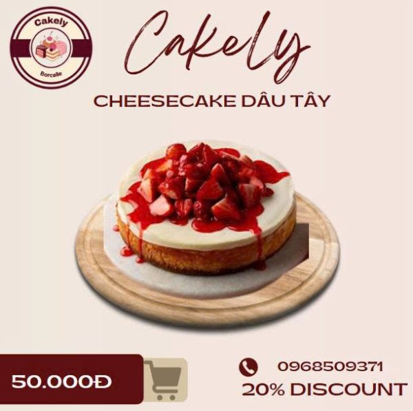 Cheesecake Dâu Tây