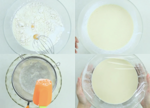 Bánh crepe sầu riêng
