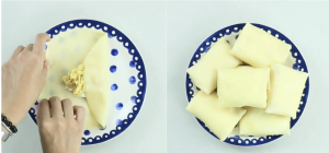Bánh crepe sầu riêng