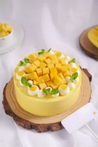 Hình 5 : Bánh mousse xoài mát lạnh