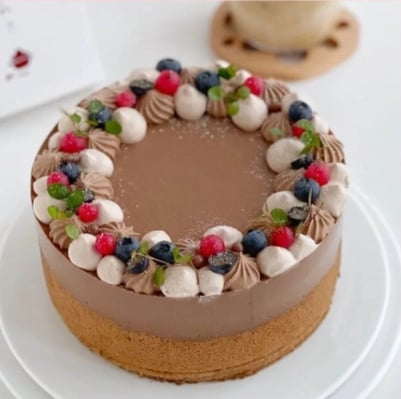 Mẫu bánh mousse socola