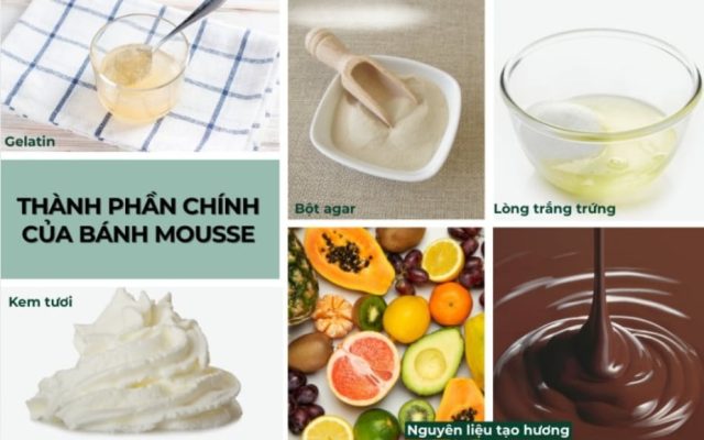 Bánh mousse bao nhiêu calo