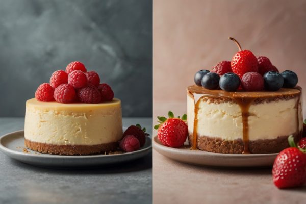 cheesecake la gi so voi banh mousse