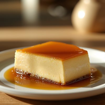Cách làm bánh cheesecake flan mềm mịn