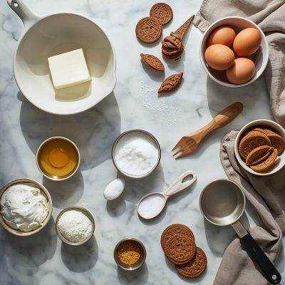 Cheesecake cách làm chuẩn bị nguyên liệu