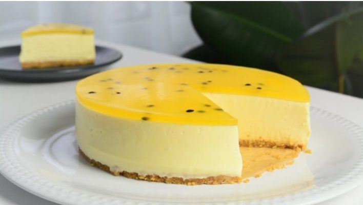 Hình 1 Bánh mousse chanh dây 