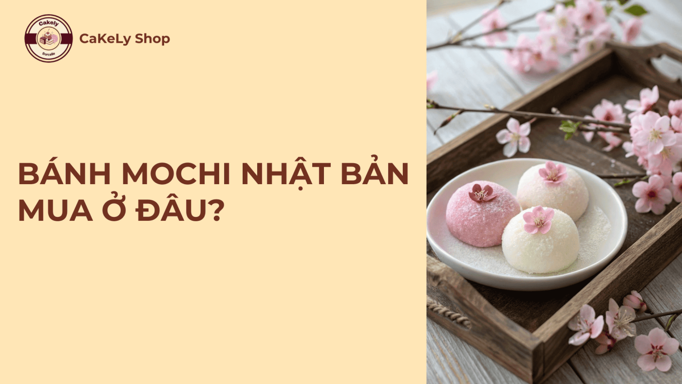 Bánh Mochi Nhật Bản Mua Ở Đâu